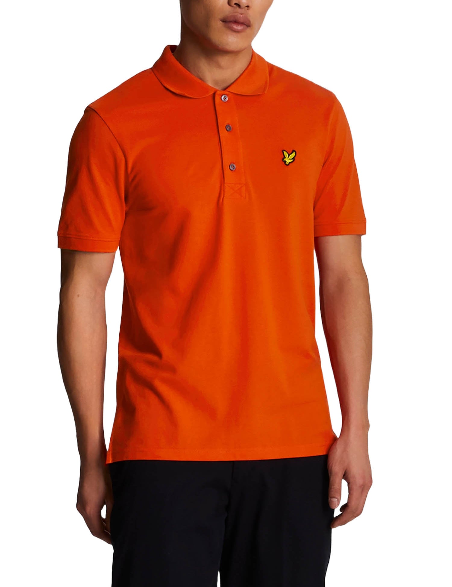 Polo Arancio Giallo Lyle & Scott