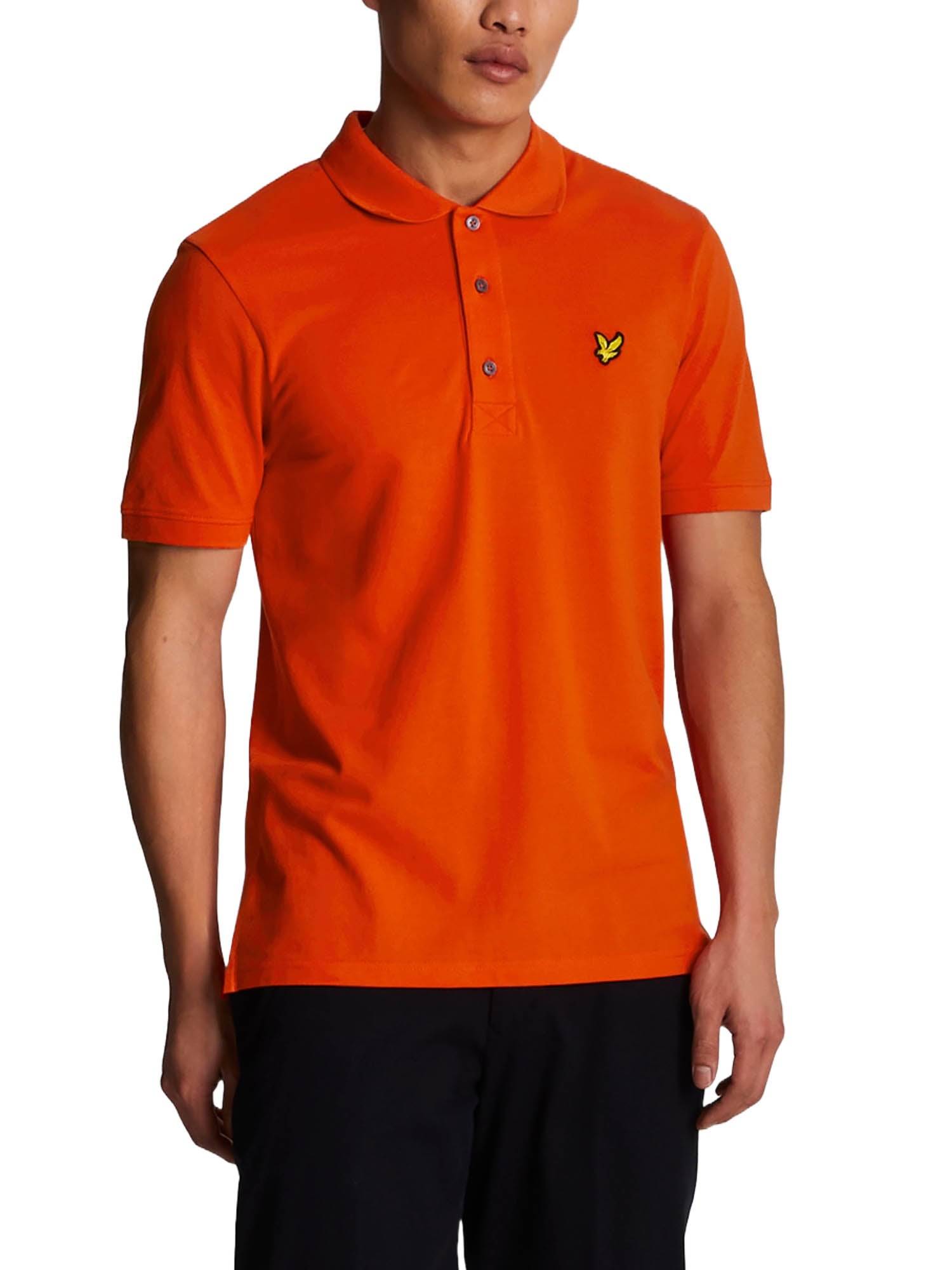 Polo Arancio Giallo Lyle & Scott