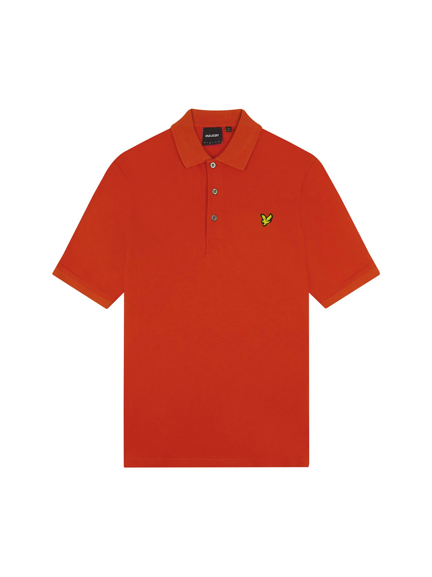 Polo Arancione Scuro Lyle & Scott