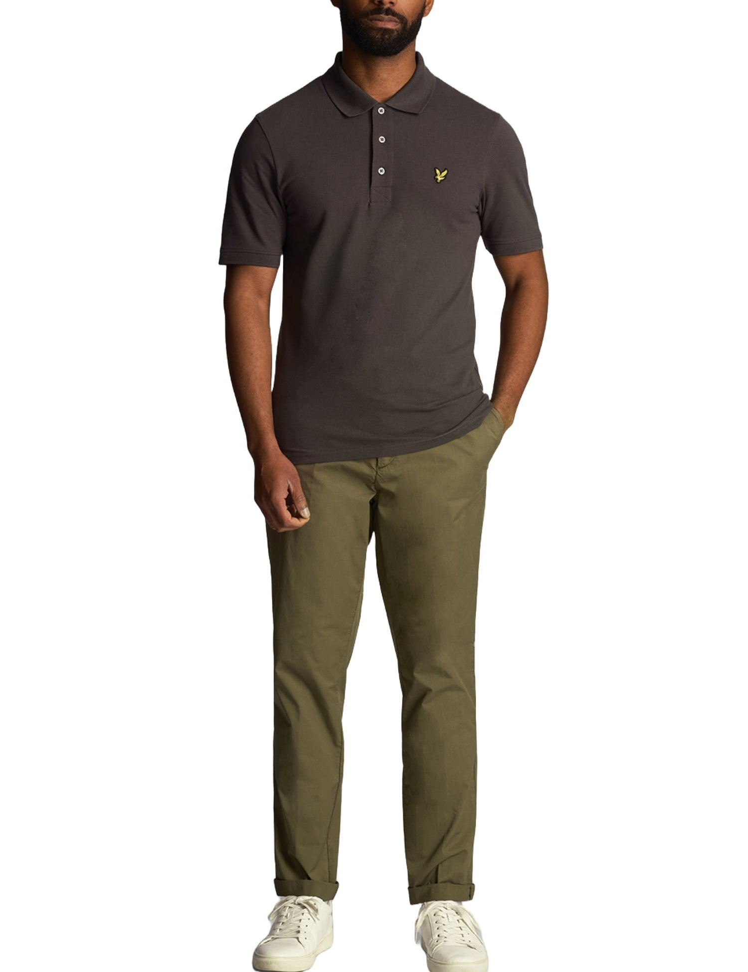 Pantaloni Verde Lyle & Scott