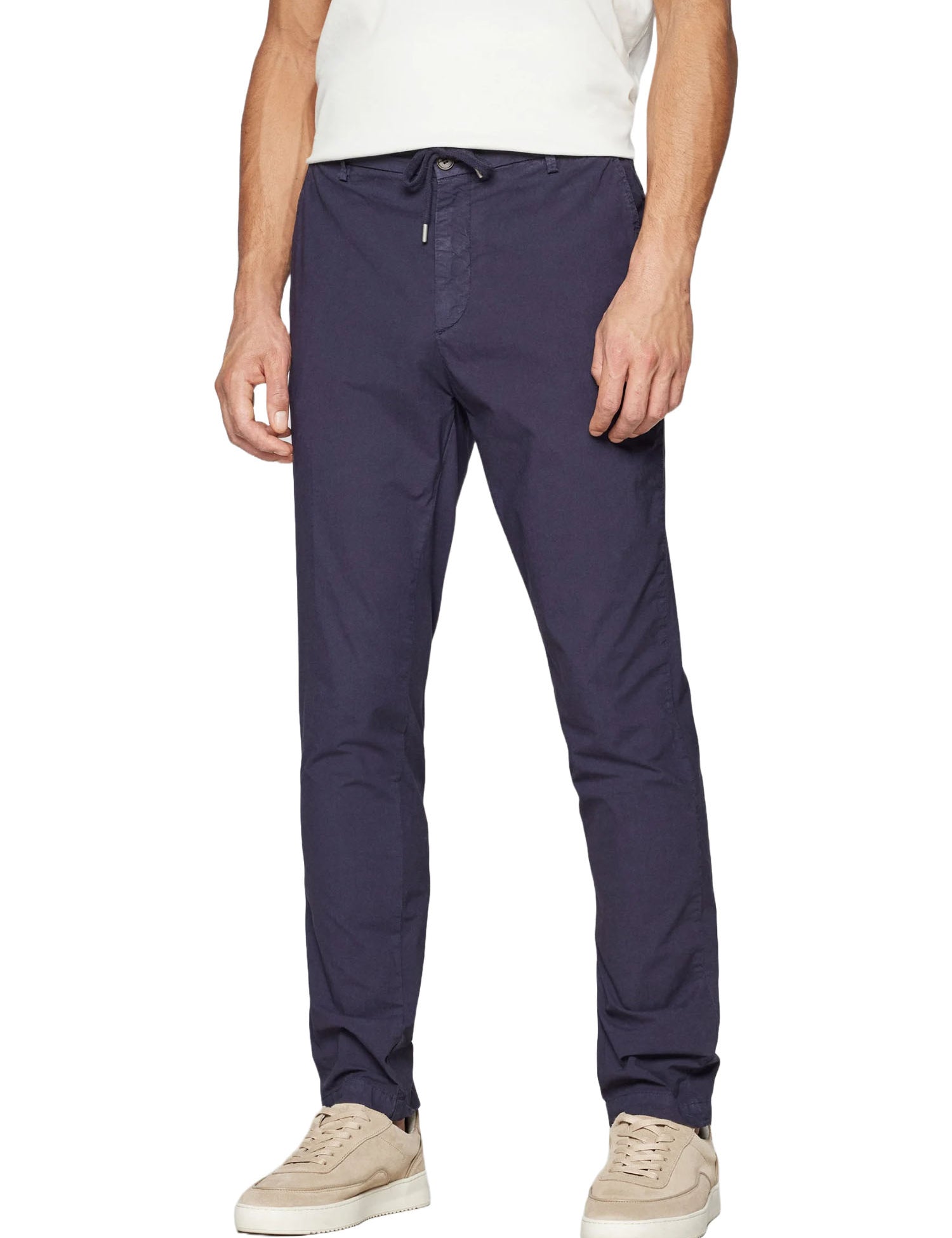 Pantaloni Blu Lyle & Scott