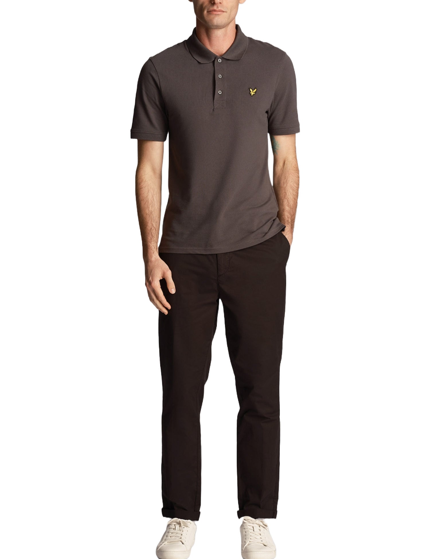 Pantaloni Nero Lyle & Scott