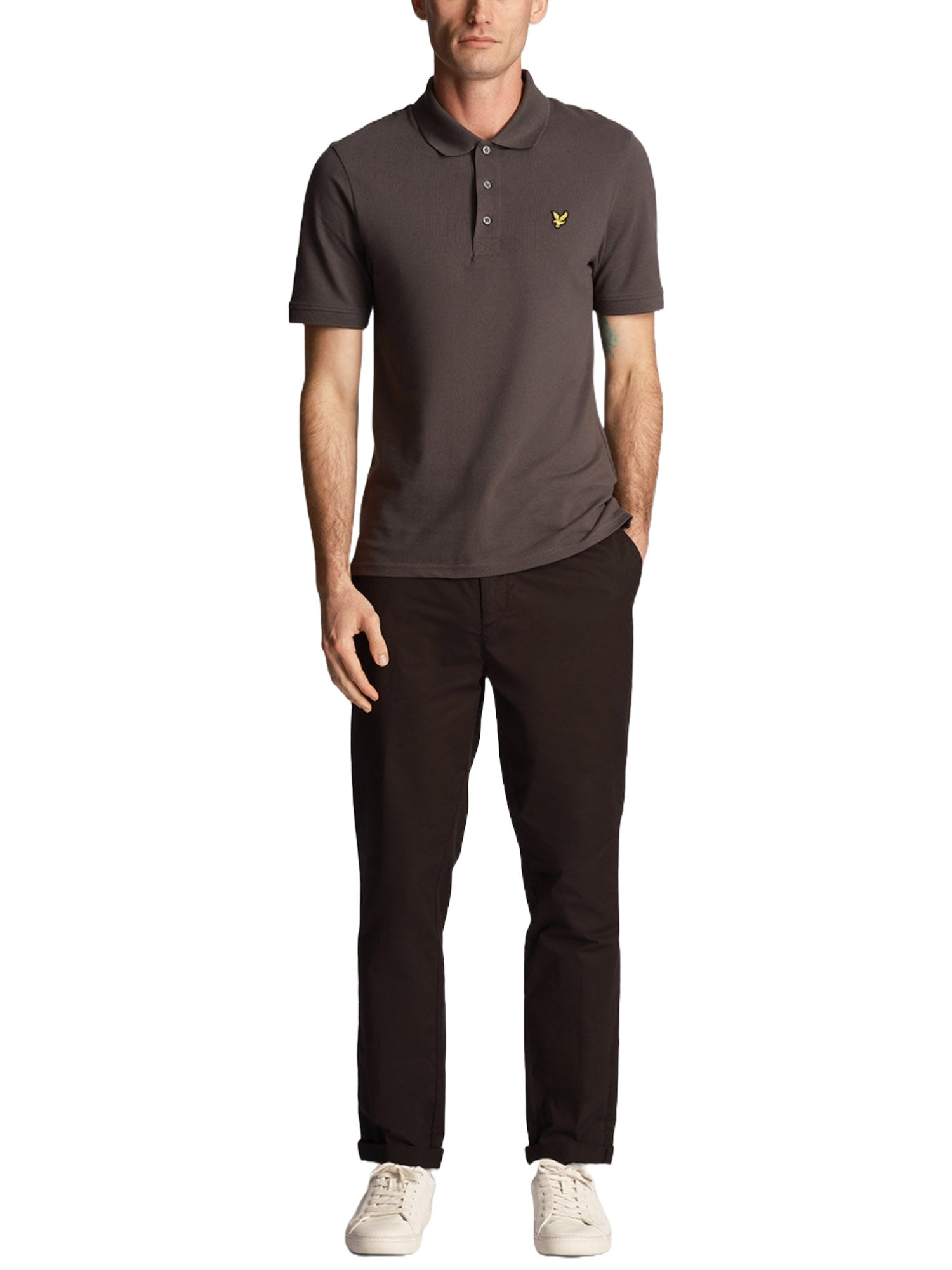 Pantaloni Nero Lyle & Scott
