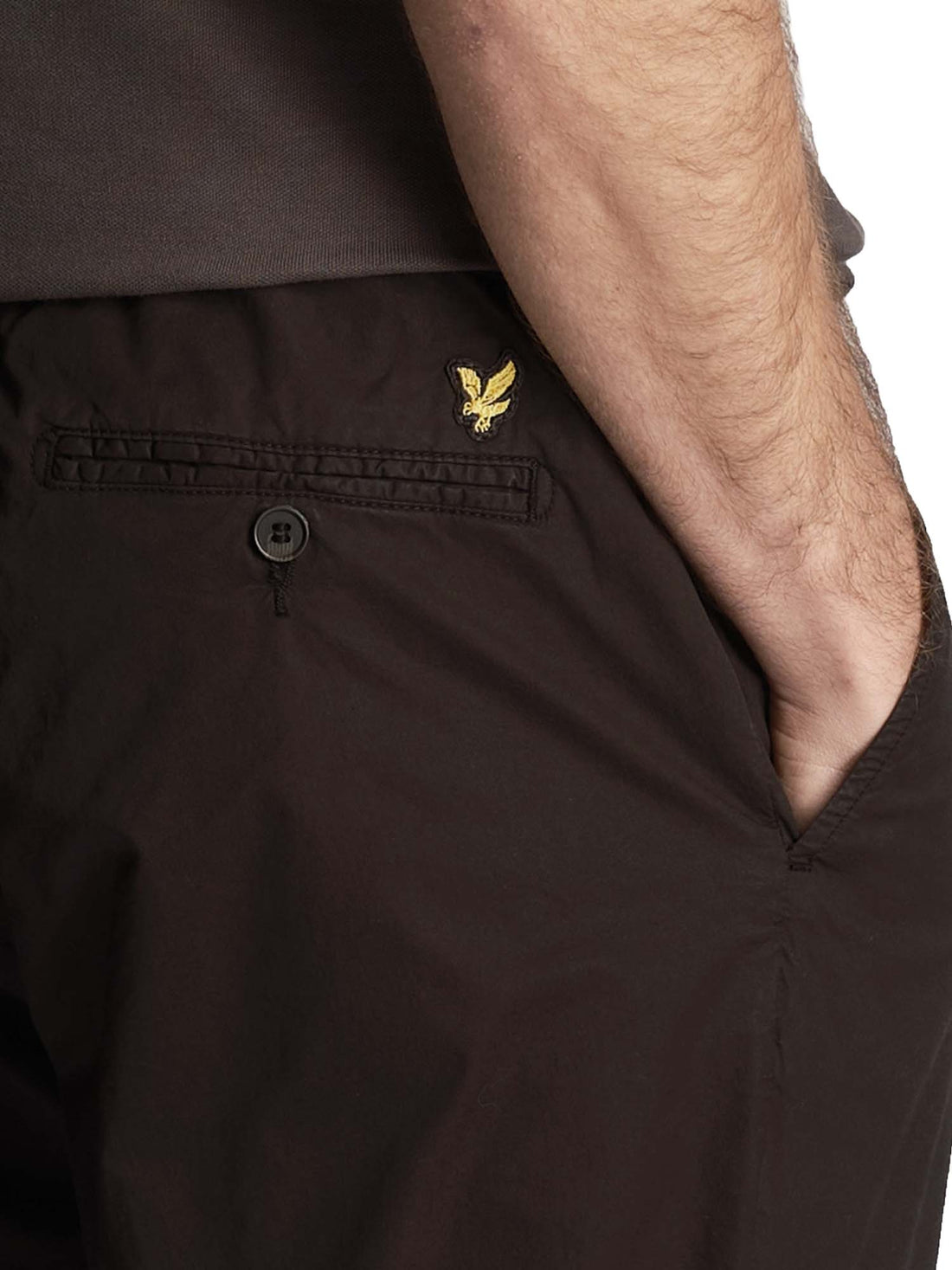 Pantaloni Nero Lyle & Scott