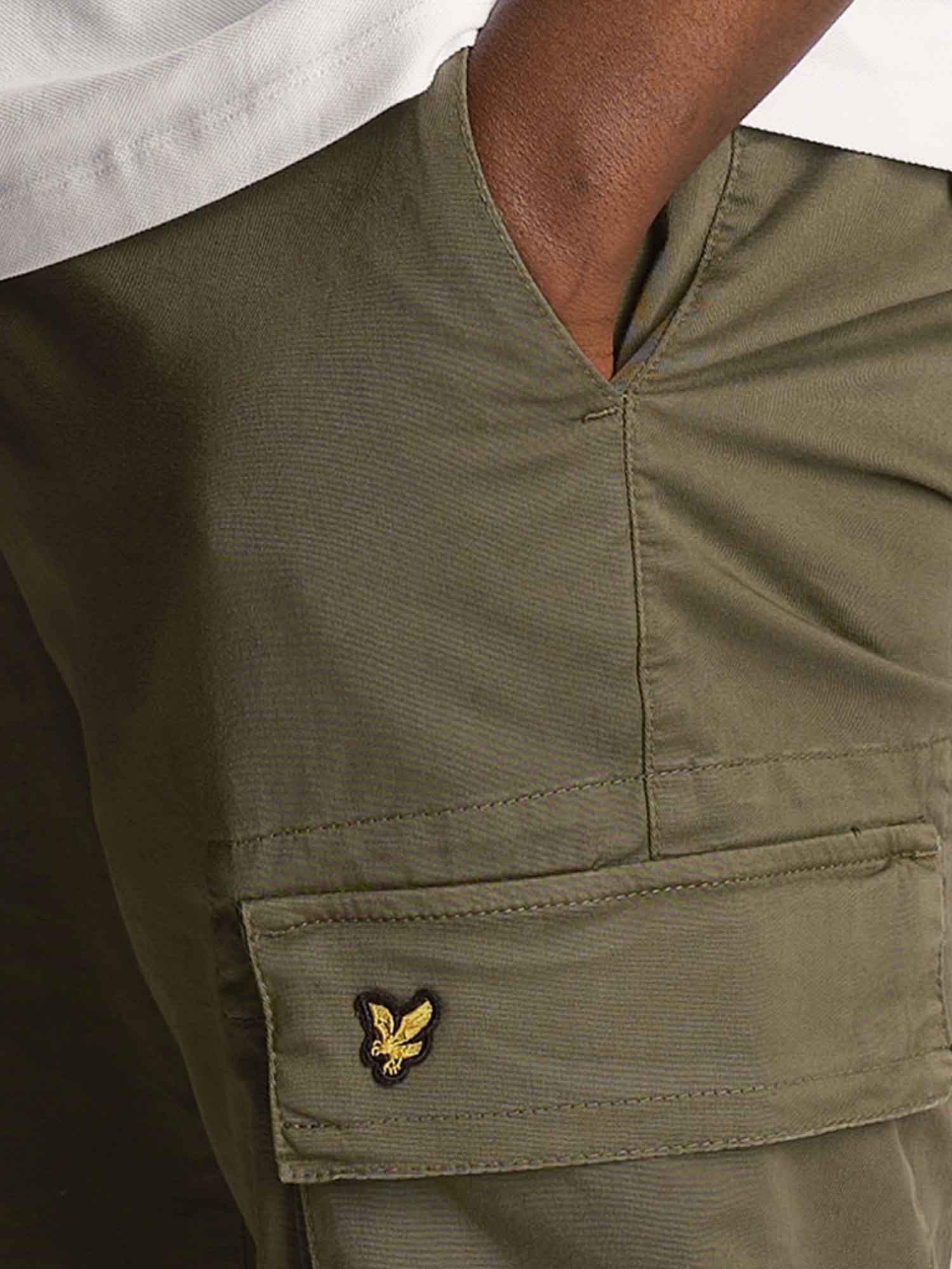 Pantaloni Verde Lyle & Scott