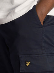 Pantaloni Blu Lyle & Scott