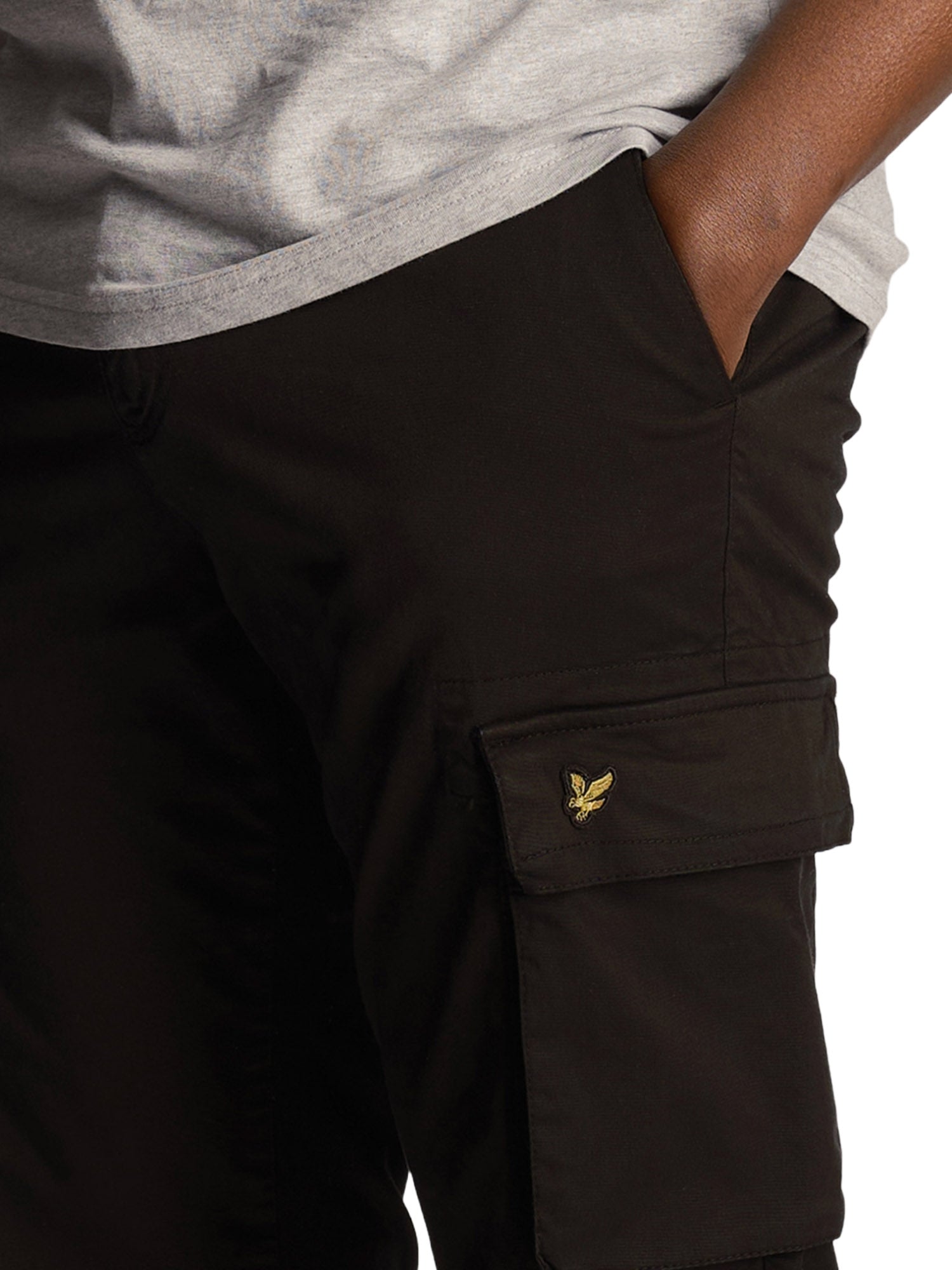 Pantaloni Nero Lyle & Scott