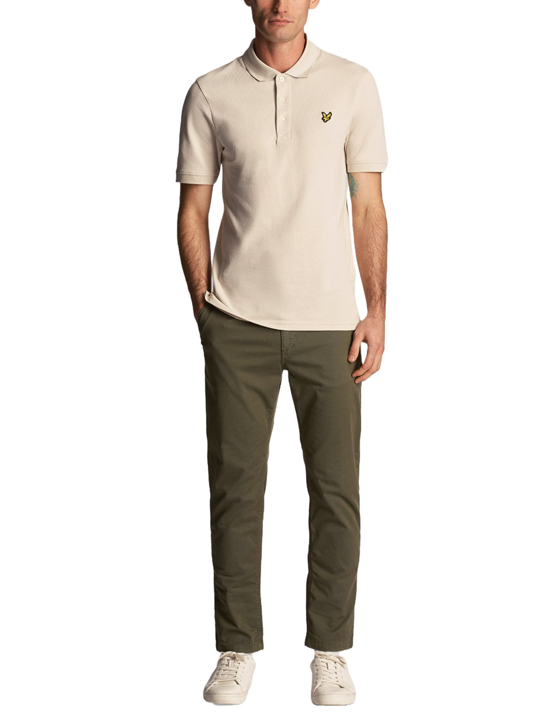 Pantaloni Verde Lyle & Scott