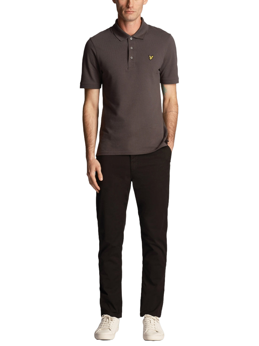 Pantaloni Nero Lyle & Scott