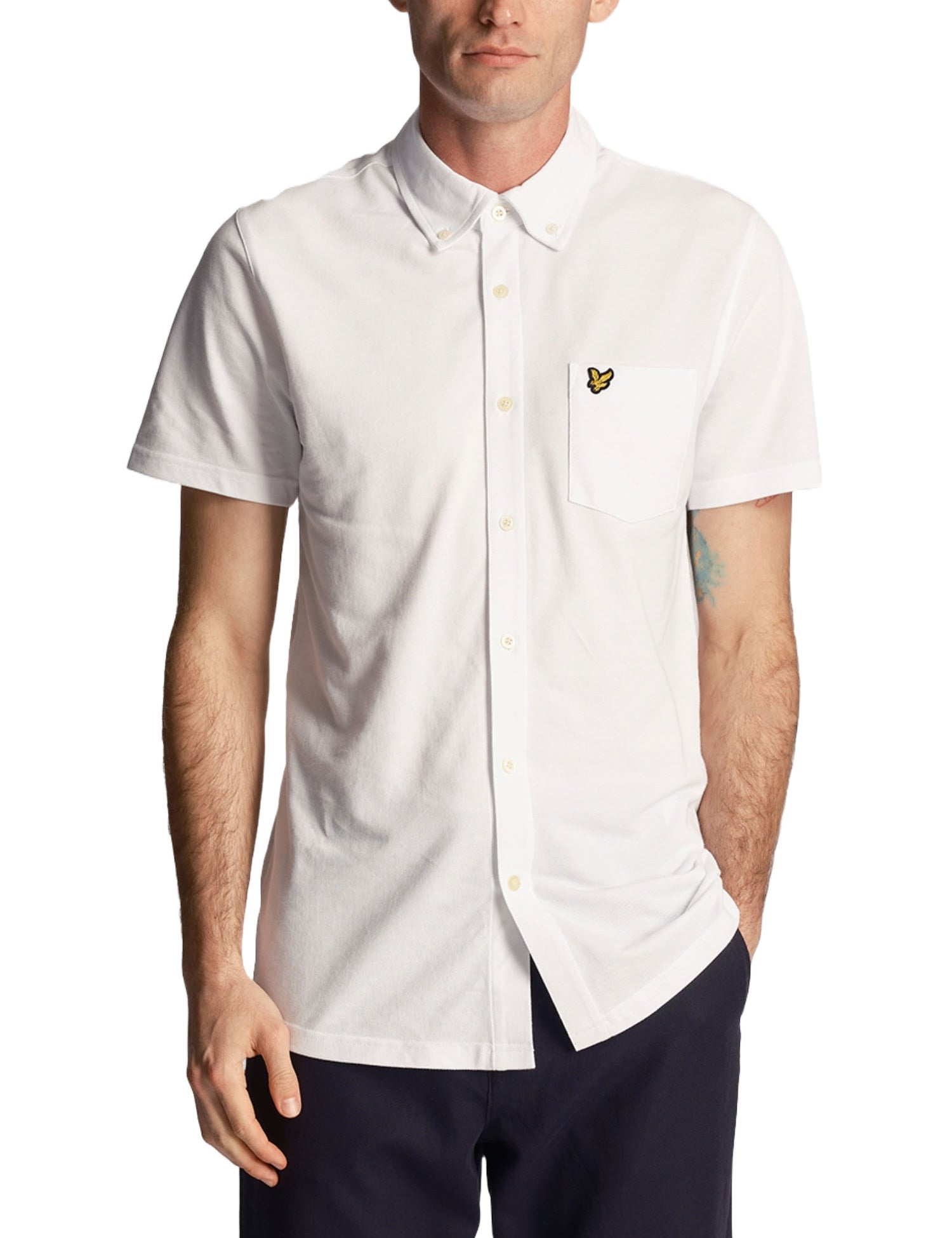 Camicie Bianco Lyle & Scott