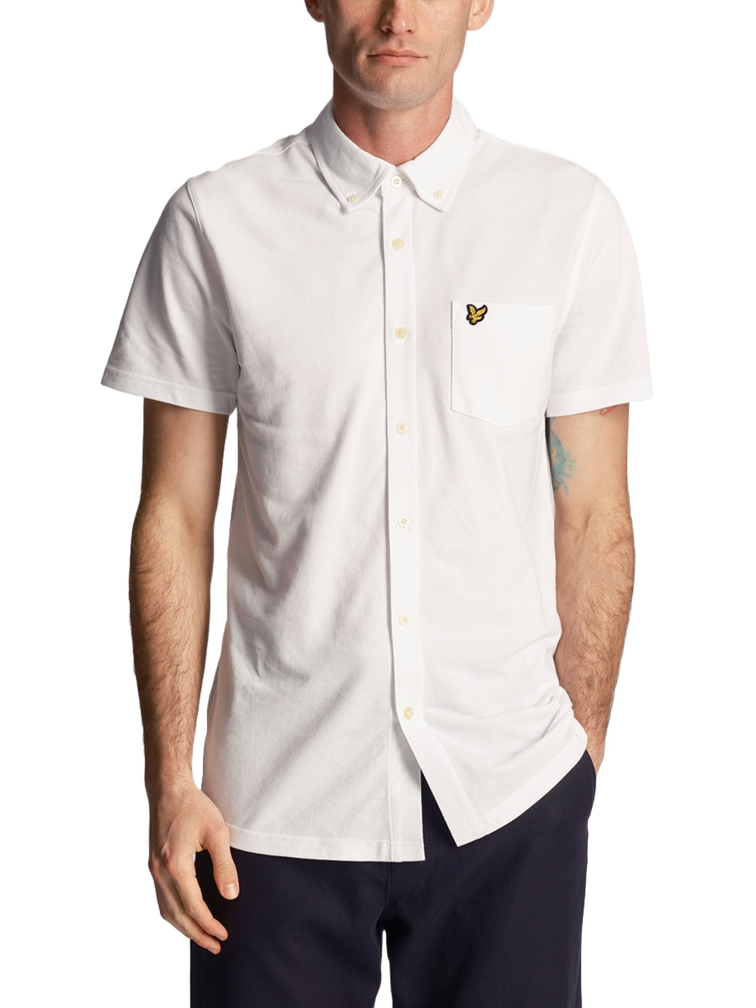 Camicie Bianco Lyle & Scott