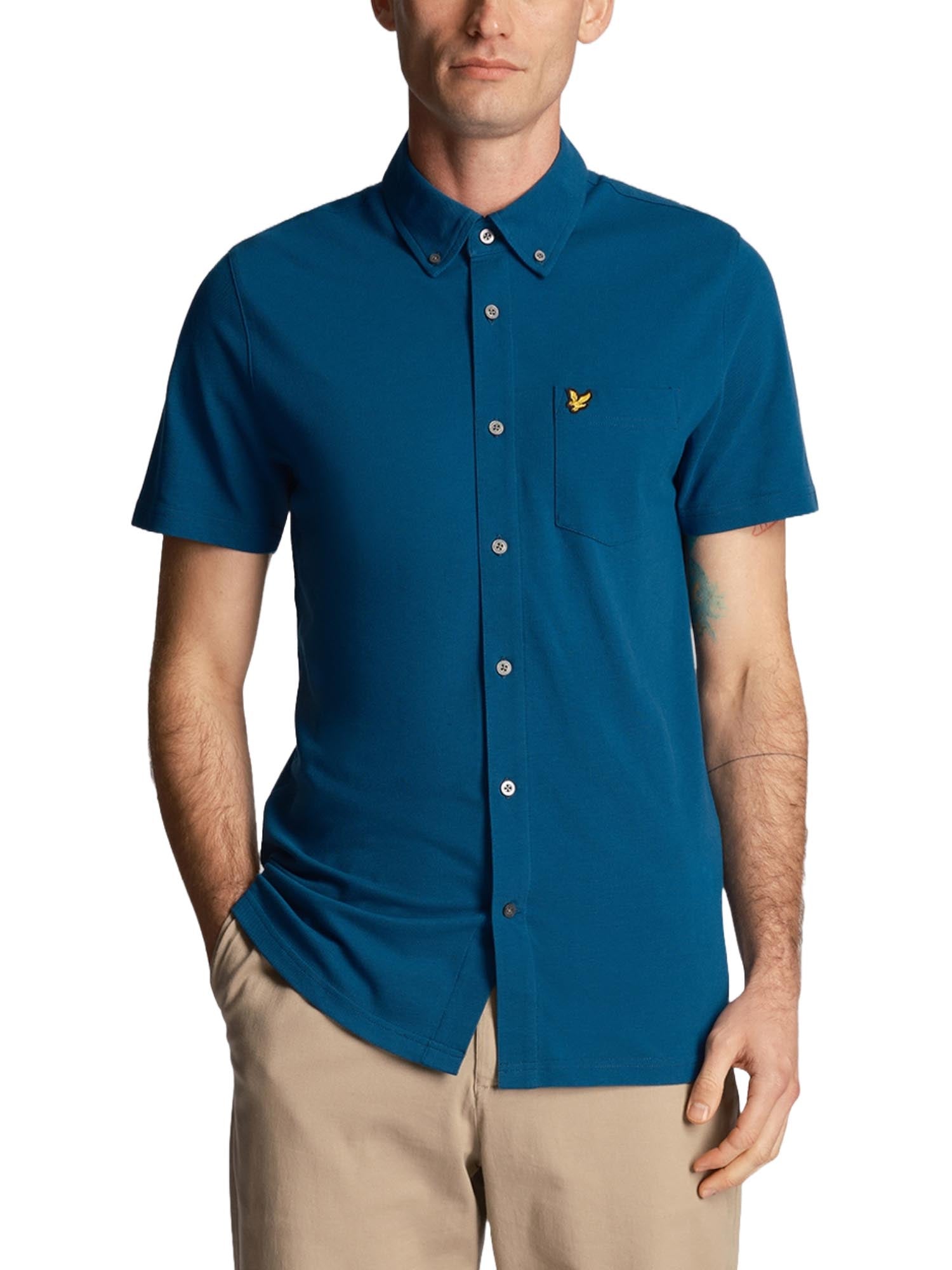 Camicie Blu Lyle & Scott