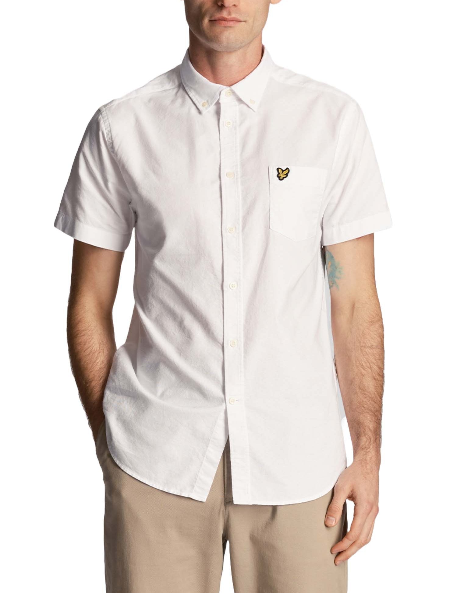 Camicie Bianco Lyle & Scott