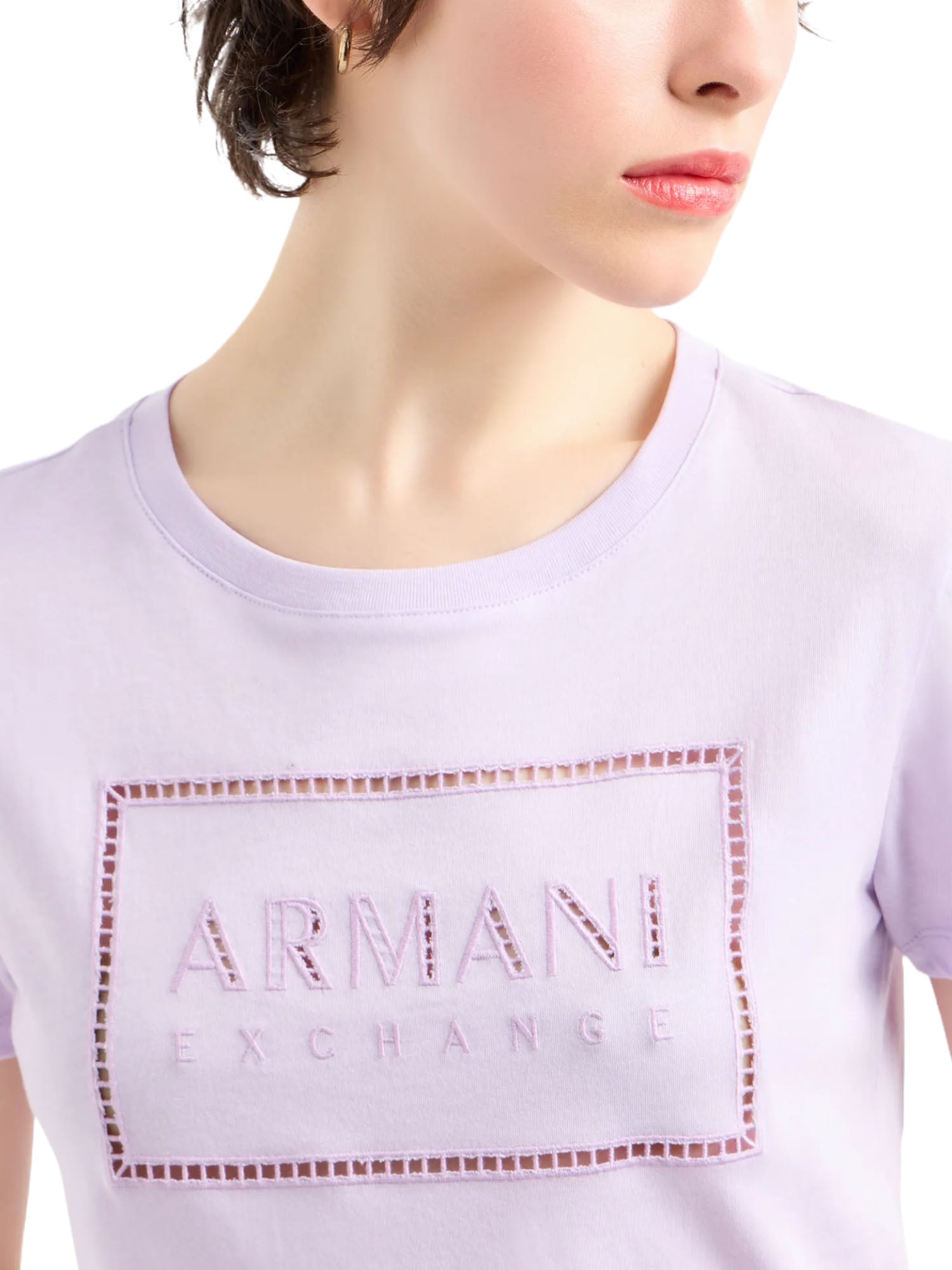 T-shirt Rosa Armani Exchange