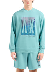 Felpe Turchese Armani Exchange