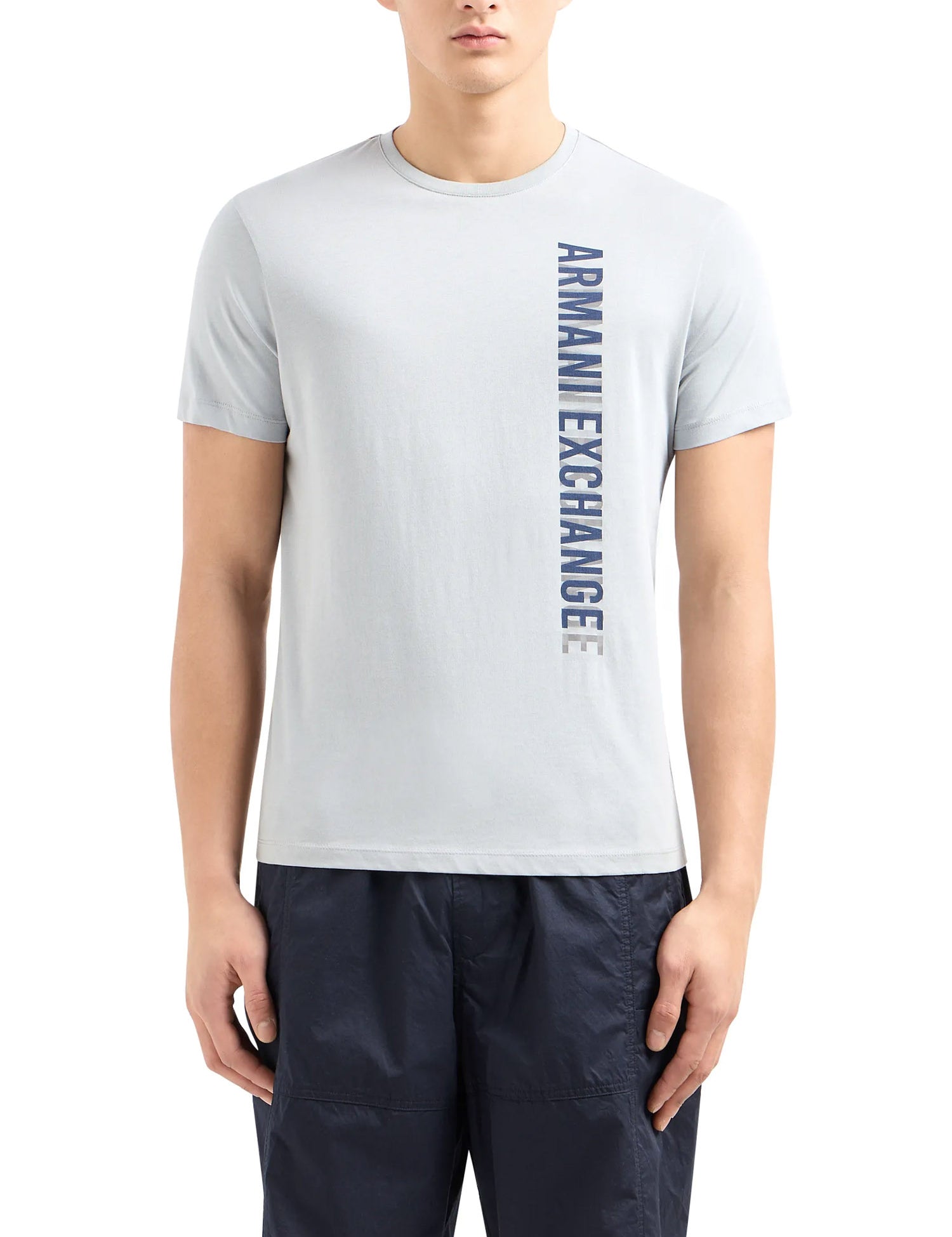 T-shirt Grigio Armani Exchange