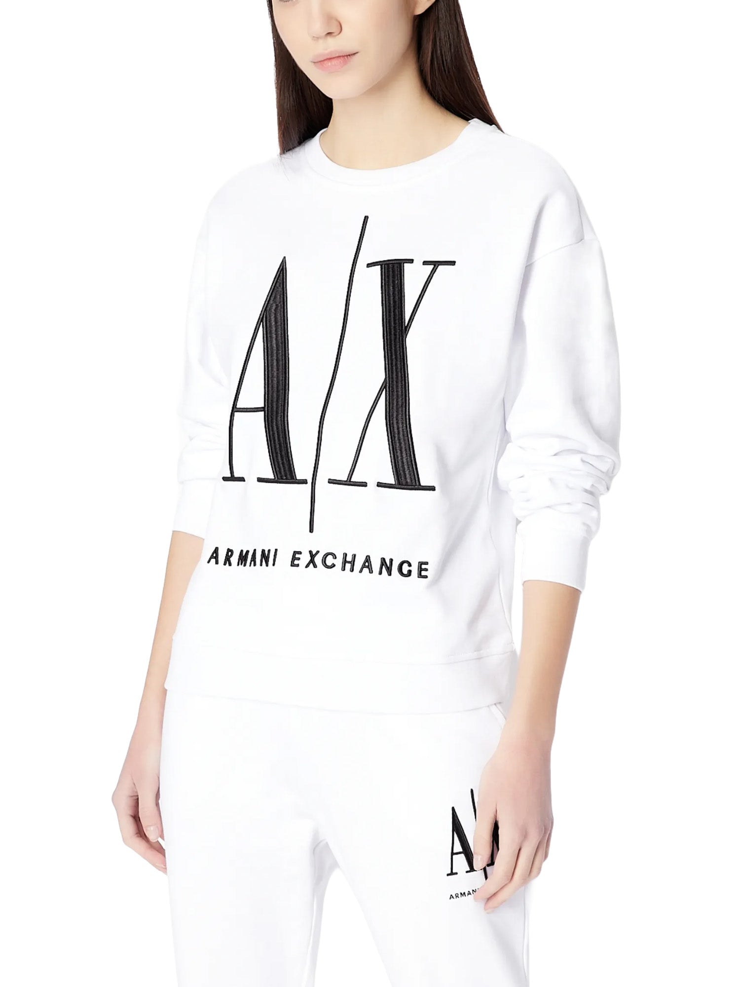 Felpe Bianco Armani Exchange