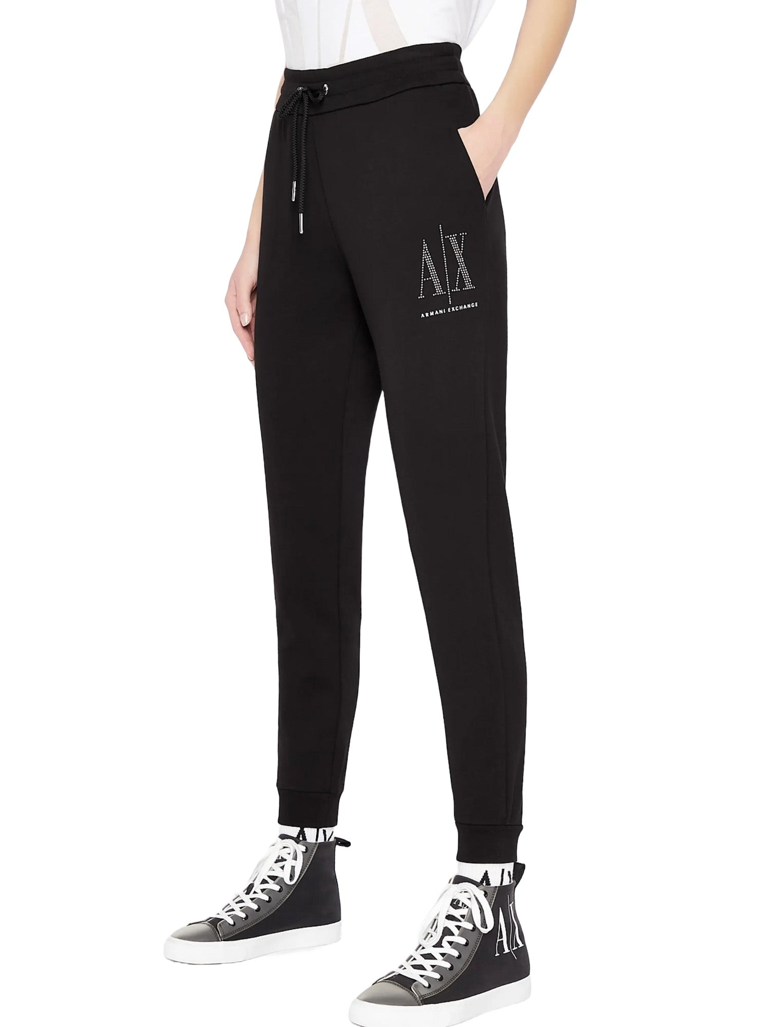 Pantaloni sportivi Nero Armani Exchange