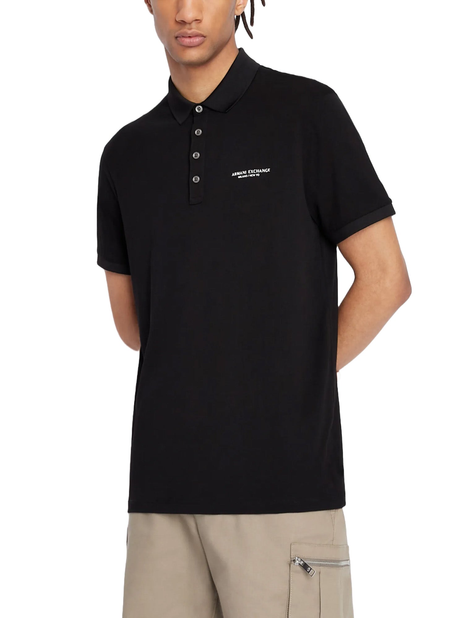Polo Nero Armani Exchange