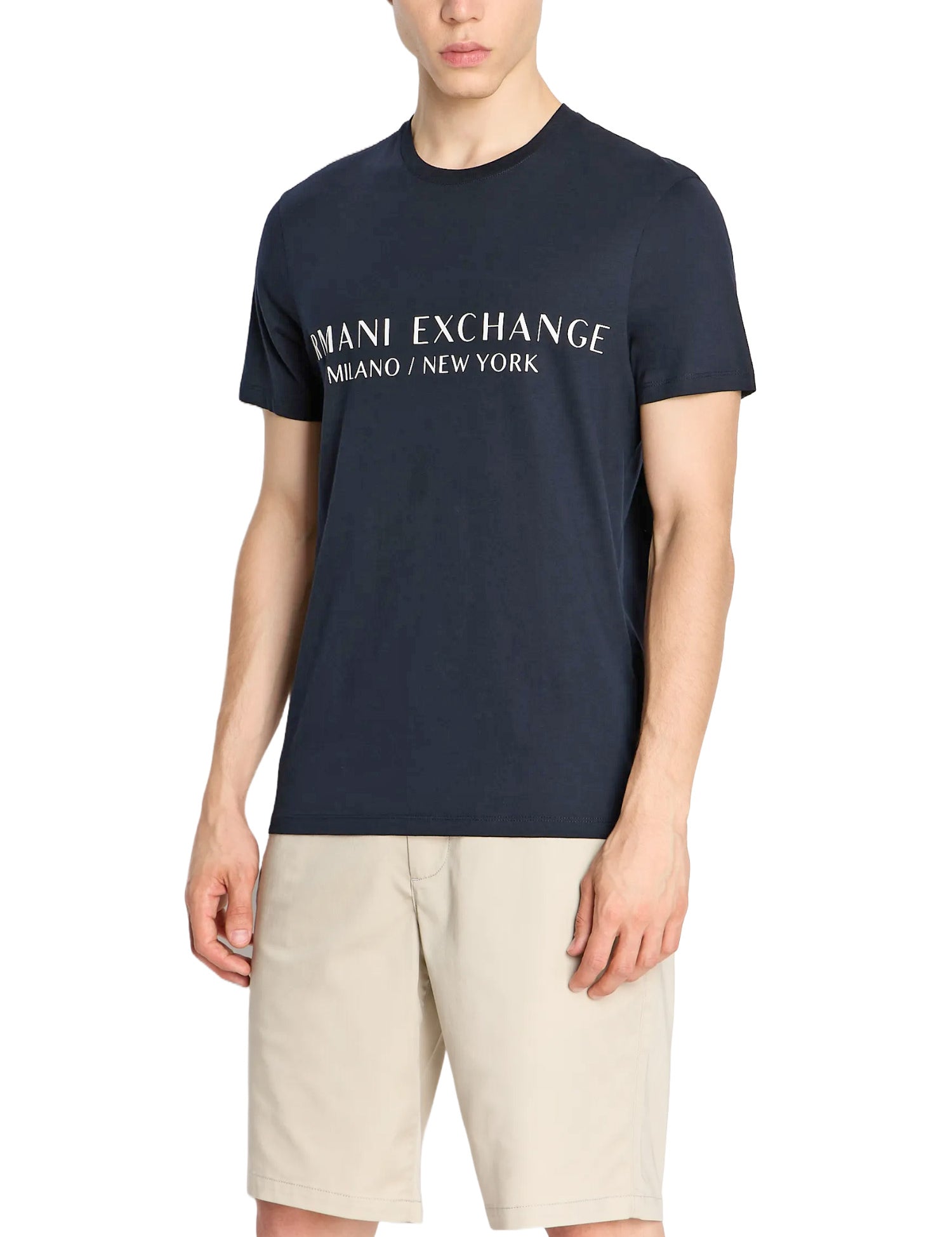 T-shirt Blu Armani Exchange