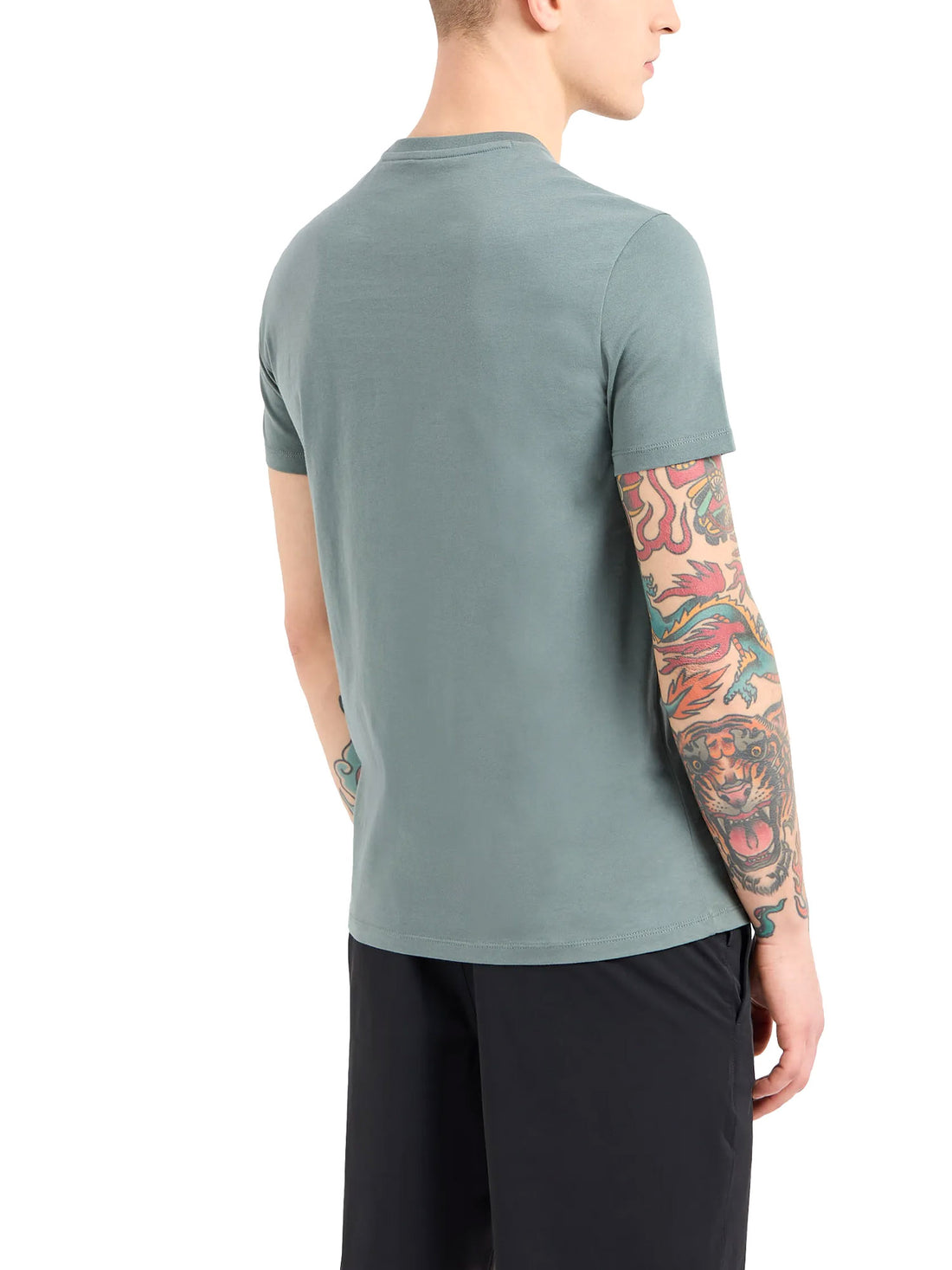 T-shirt Verde Armani Exchange