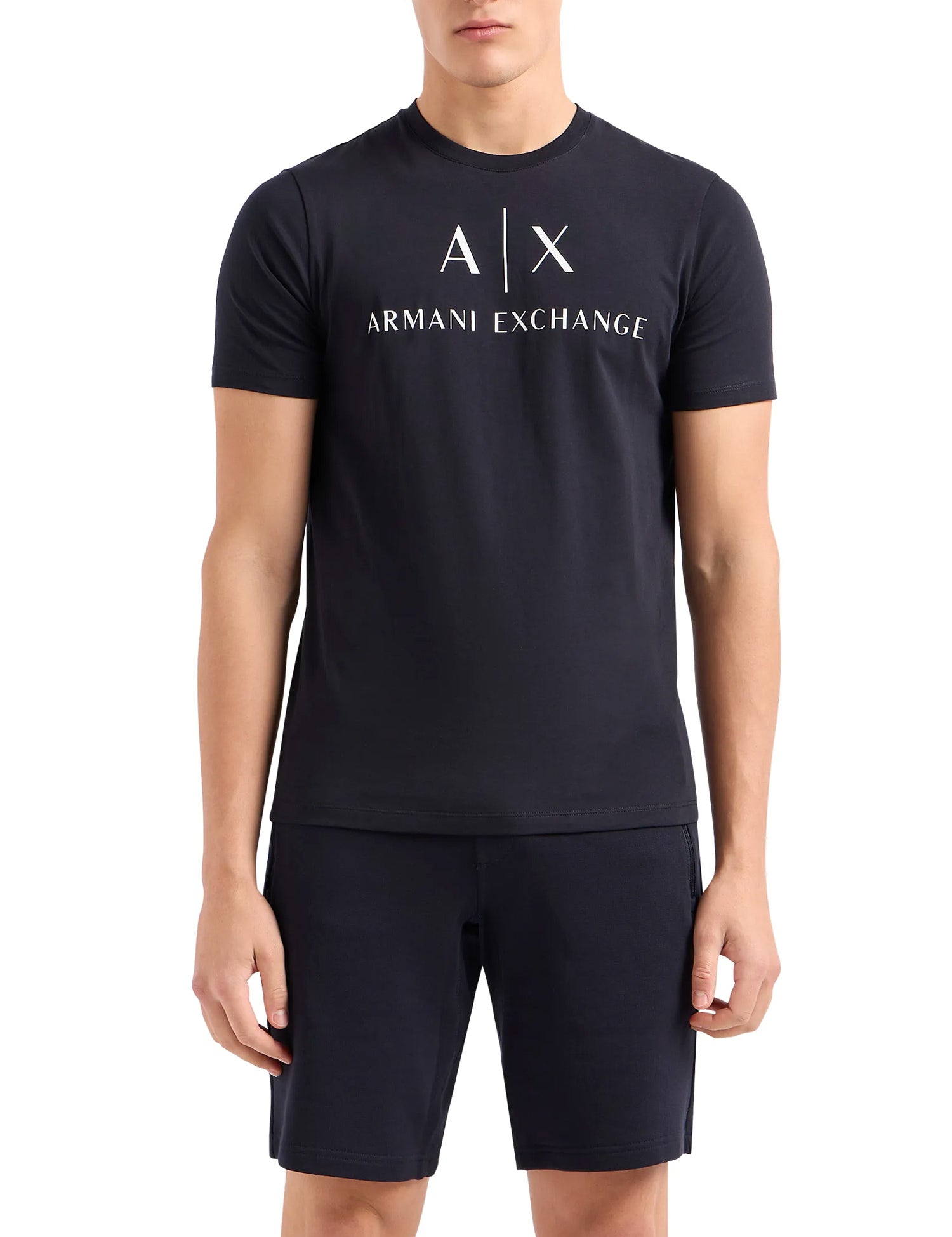 T-shirt Blu Armani Exchange