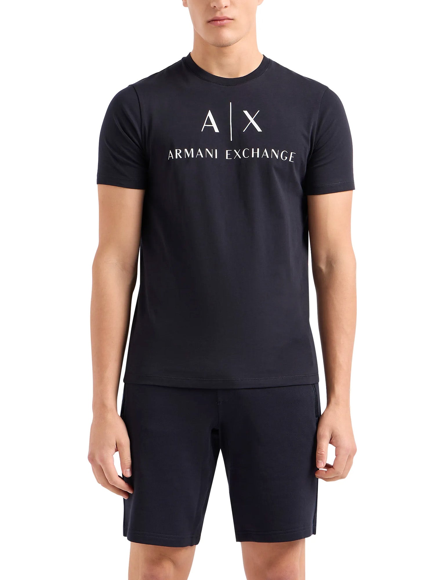 T-shirt Blu Armani Exchange