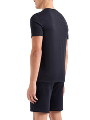 T-shirt Blu Armani Exchange
