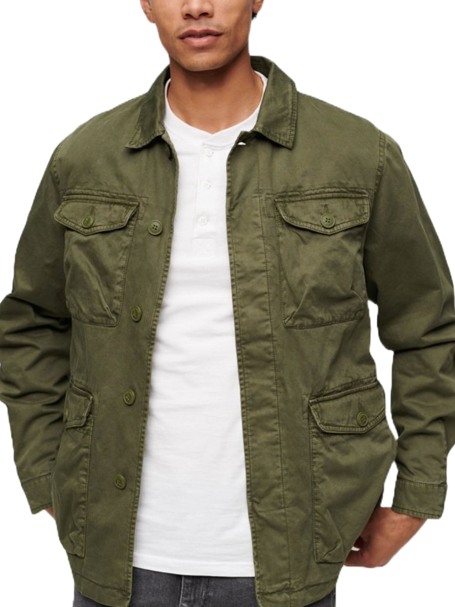 Giacche Verde Superdry