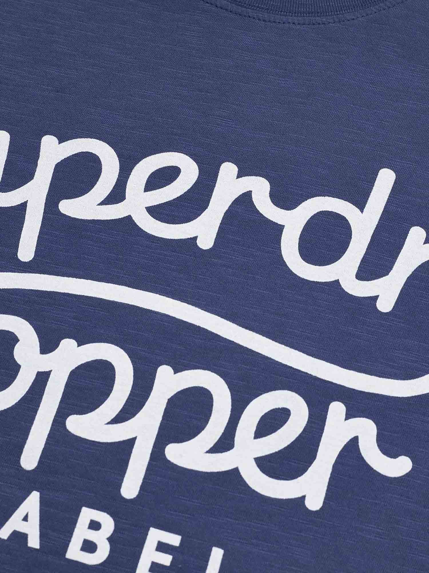 T-shirt Blu Superdry