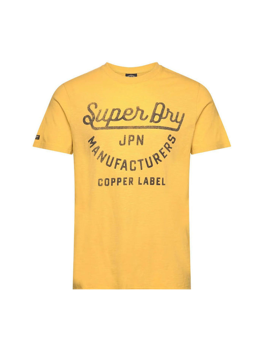 T-shirt Giallo Superdry