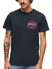 T-shirt Blu Superdry