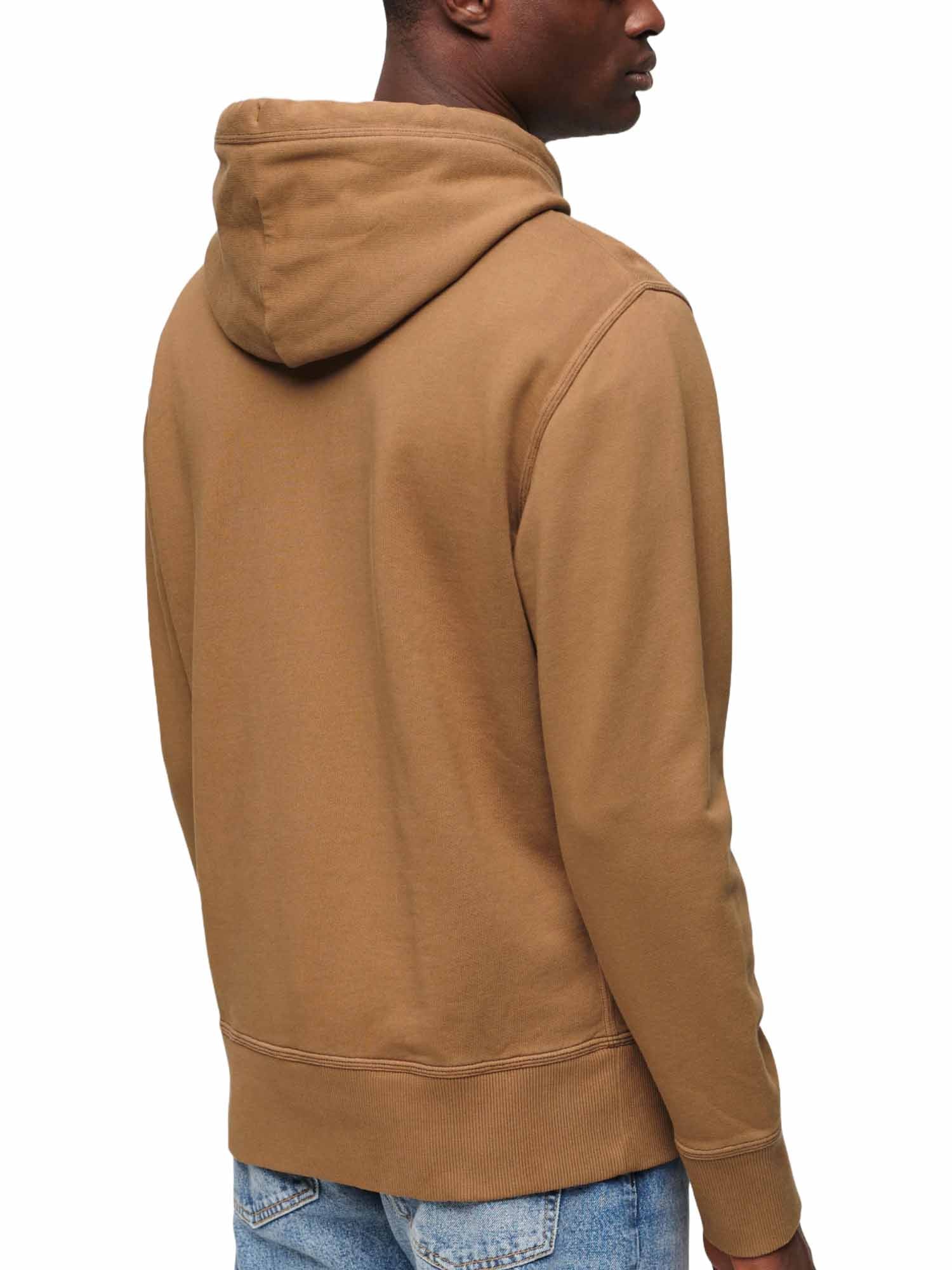 Felpe Marrone Superdry