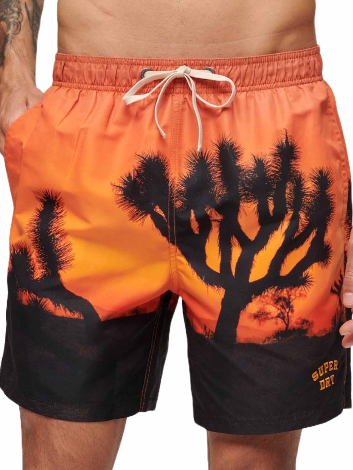 Costumi Arancio Superdry