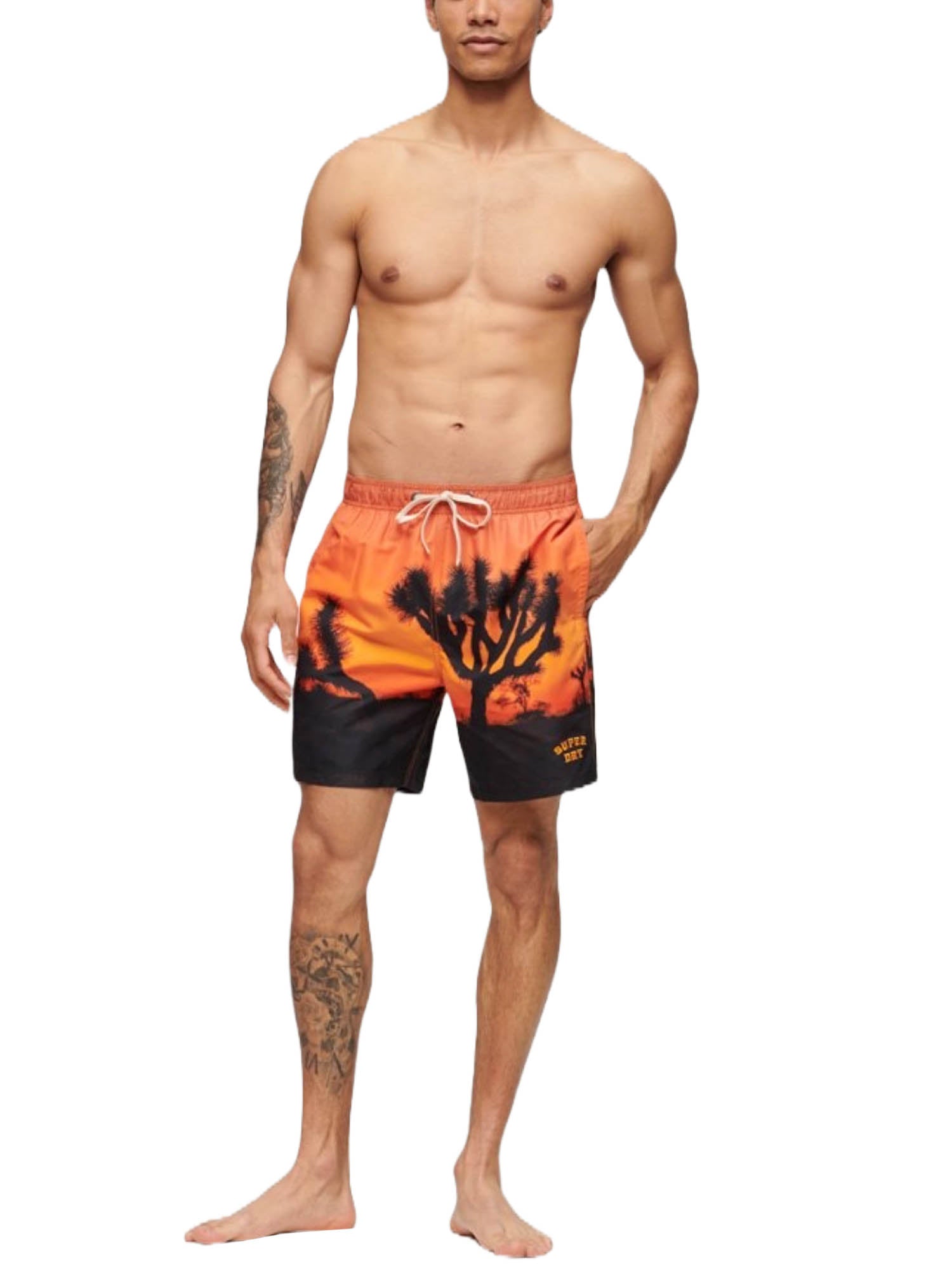 Costumi Arancio Superdry