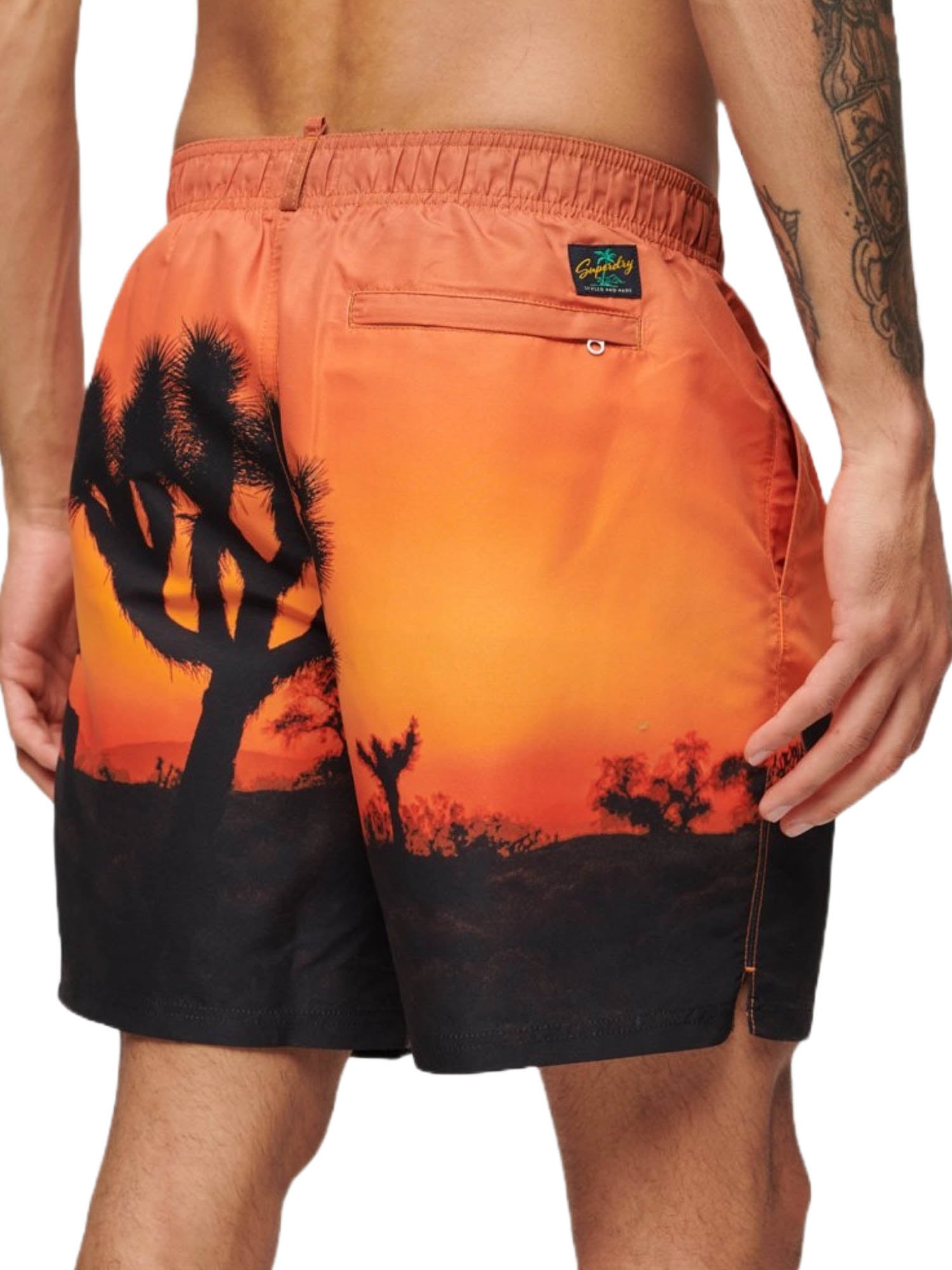 Costumi Arancio Superdry