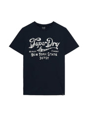 T-shirt Blu Superdry