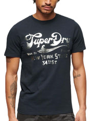 T-shirt Blu Superdry