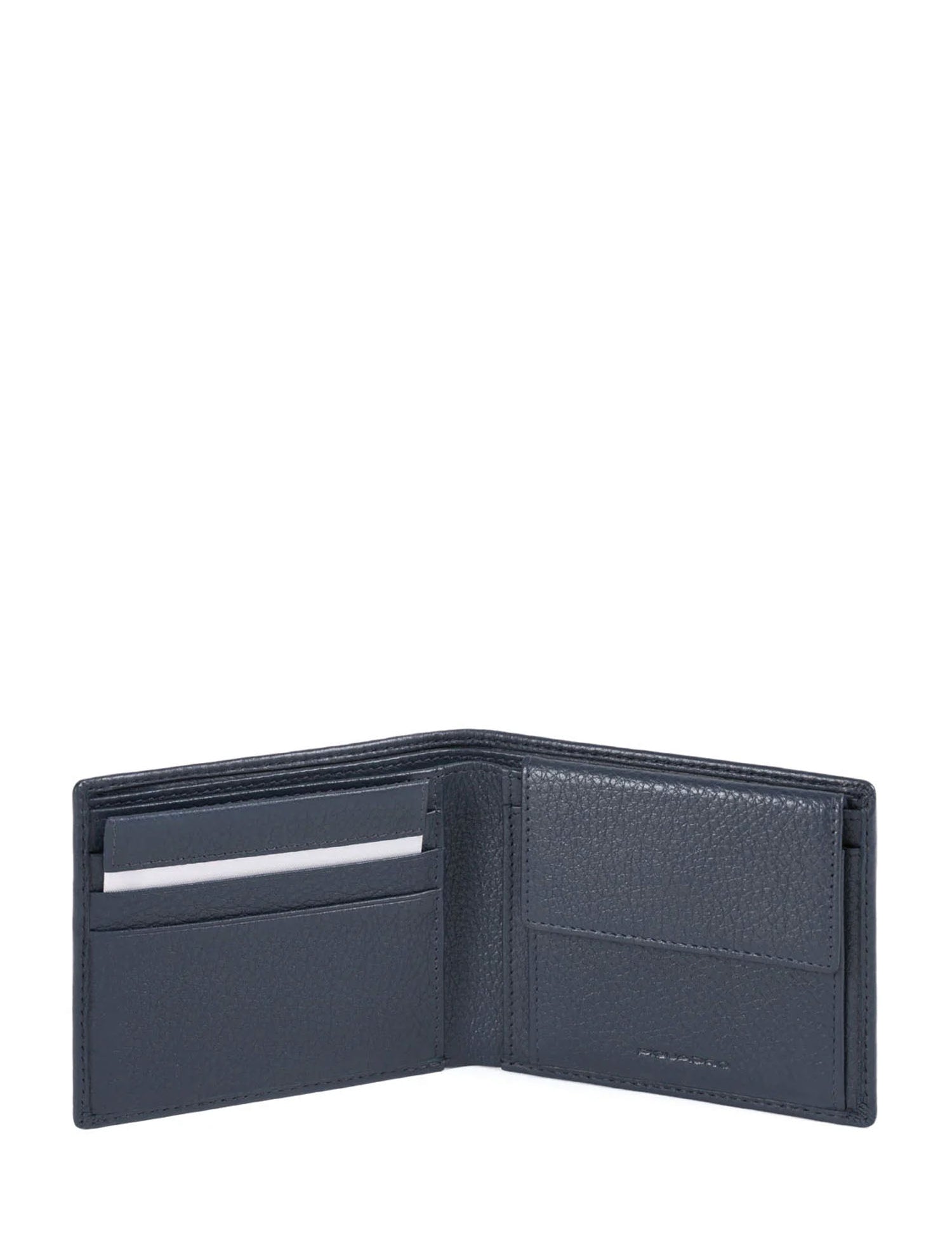 Portafogli Blu Piquadro