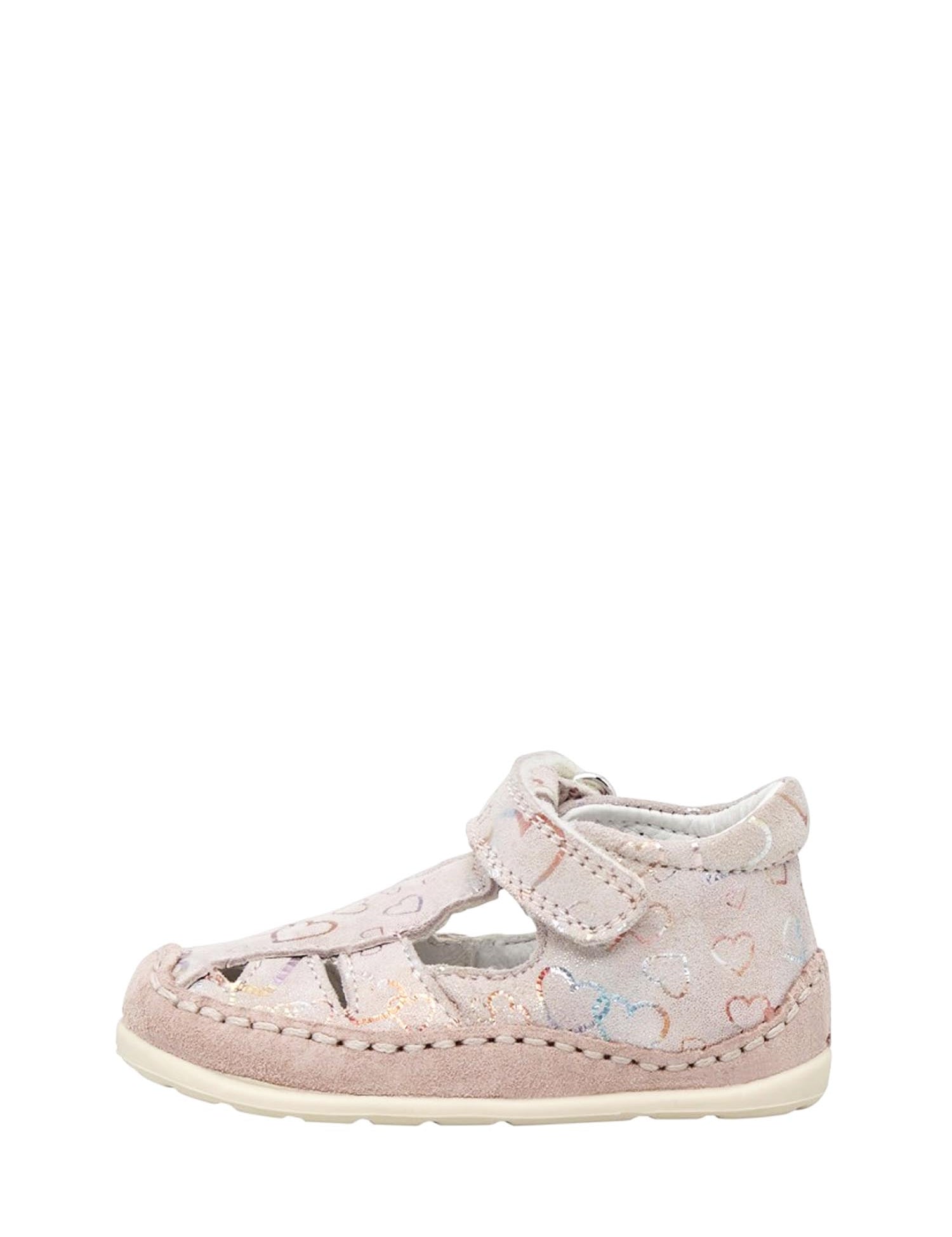 Sandali con strappi Rosa Falcotto