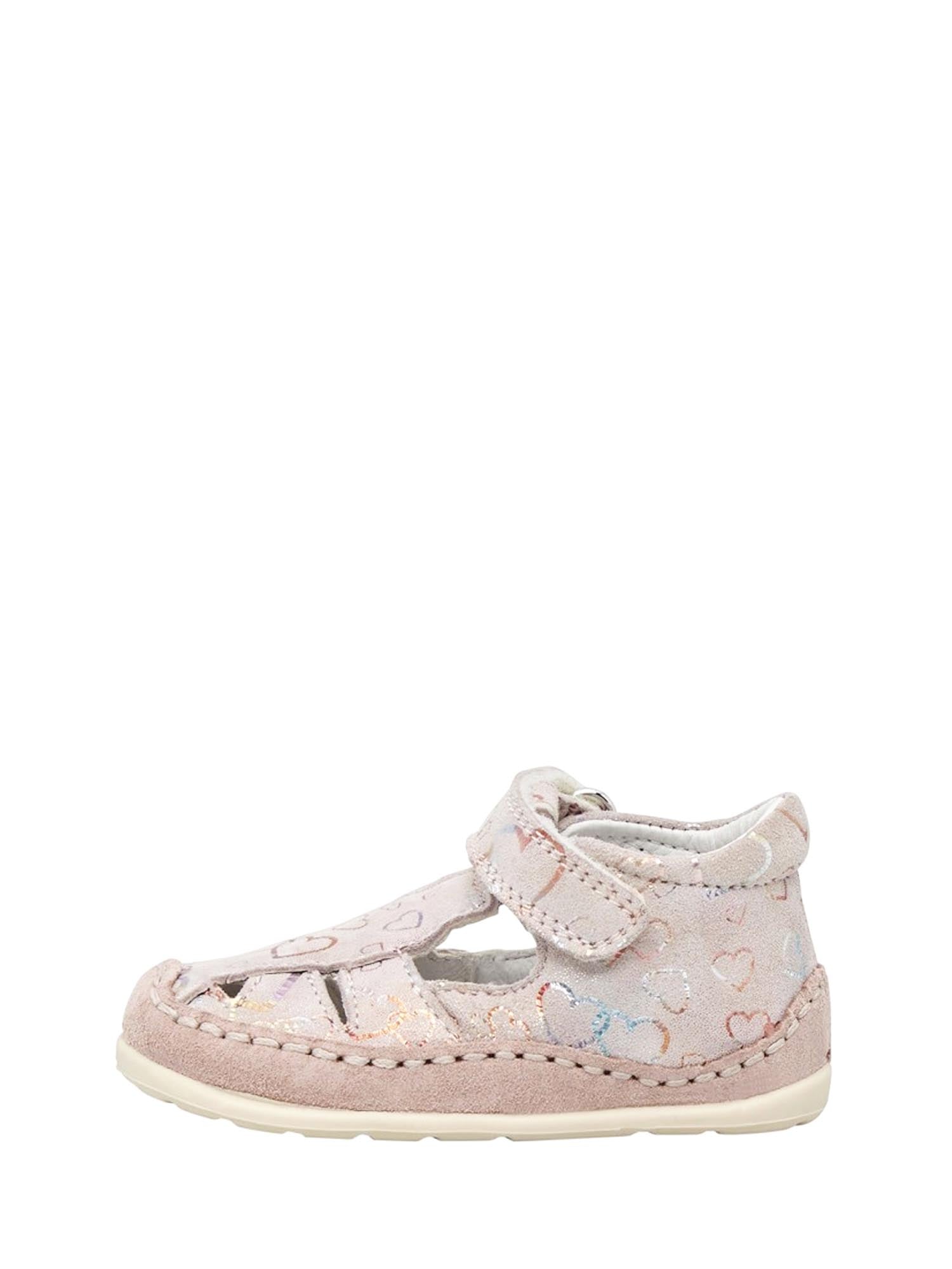 Sandali con strappi Rosa Falcotto