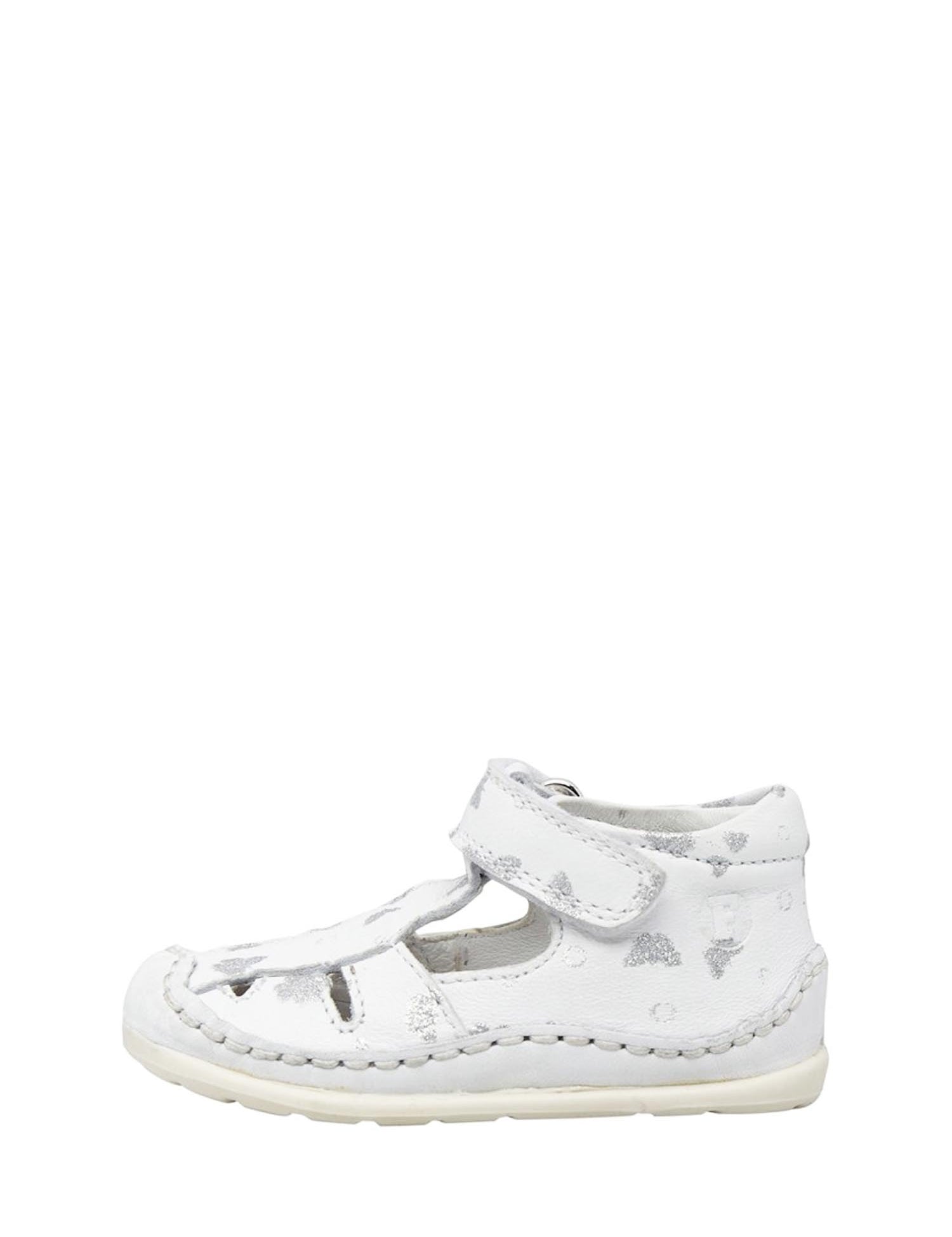 Sandali con strappi Bianco Falcotto