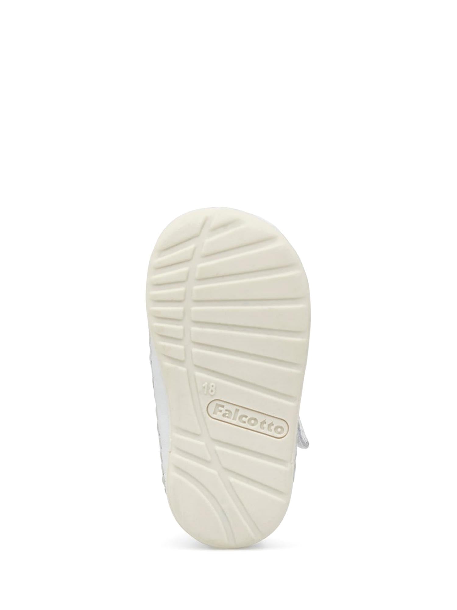 Sandali con strappi Bianco Falcotto