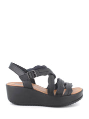 Sandali zeppa Nero Igi&co