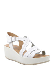 Sandali zeppa Bianco Igi&co