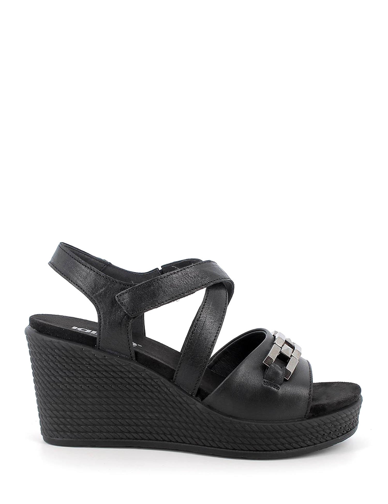 Sandali zeppa Nero Igi&co