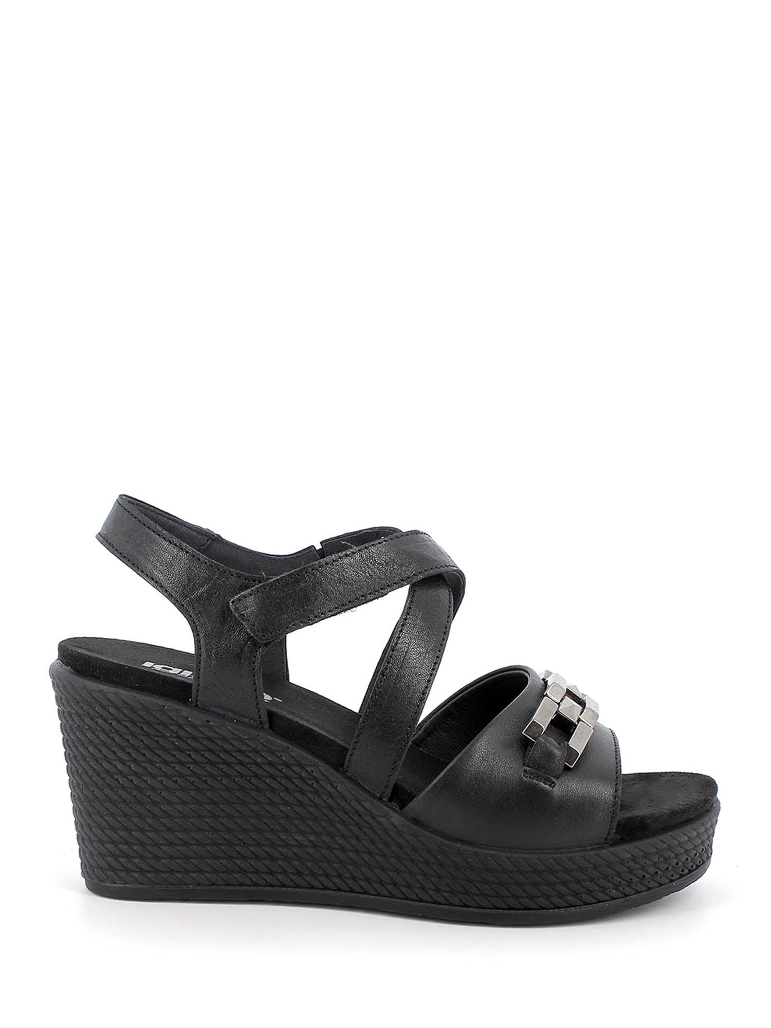 Sandali zeppa Nero Igi&co