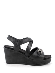 Sandali zeppa Nero Igi&co