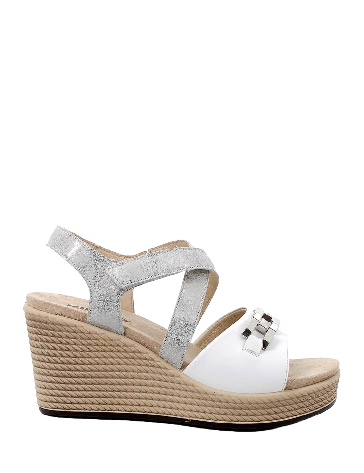 Sandali zeppa Bianco Igi&co