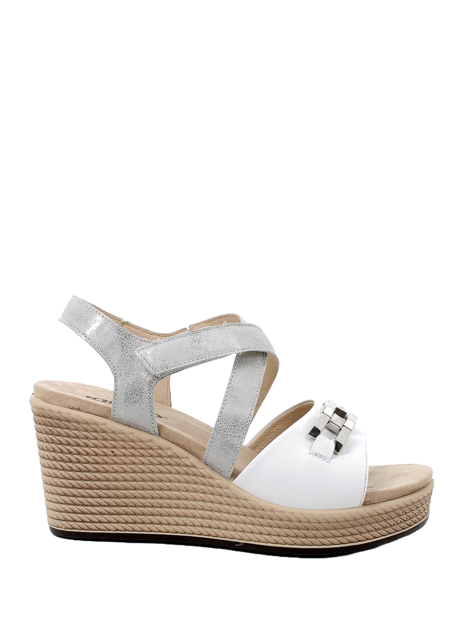 Sandali zeppa Bianco Igi&co